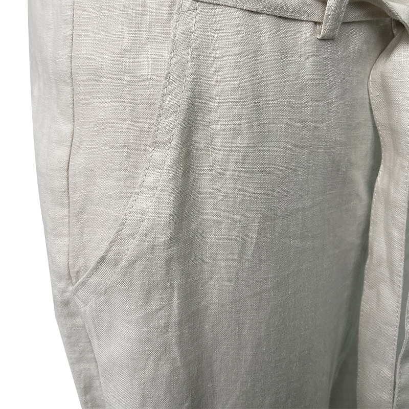 100% Linen Pants With Strings, Resort Vacation