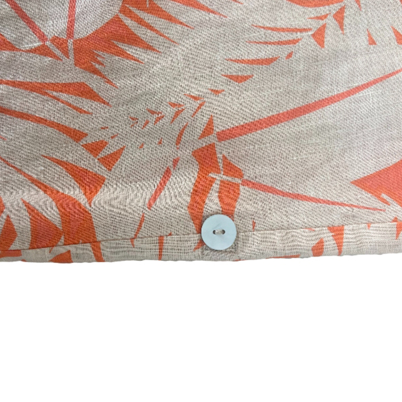 100% Linen Printed Bemiuda Shorts, Resort Beach