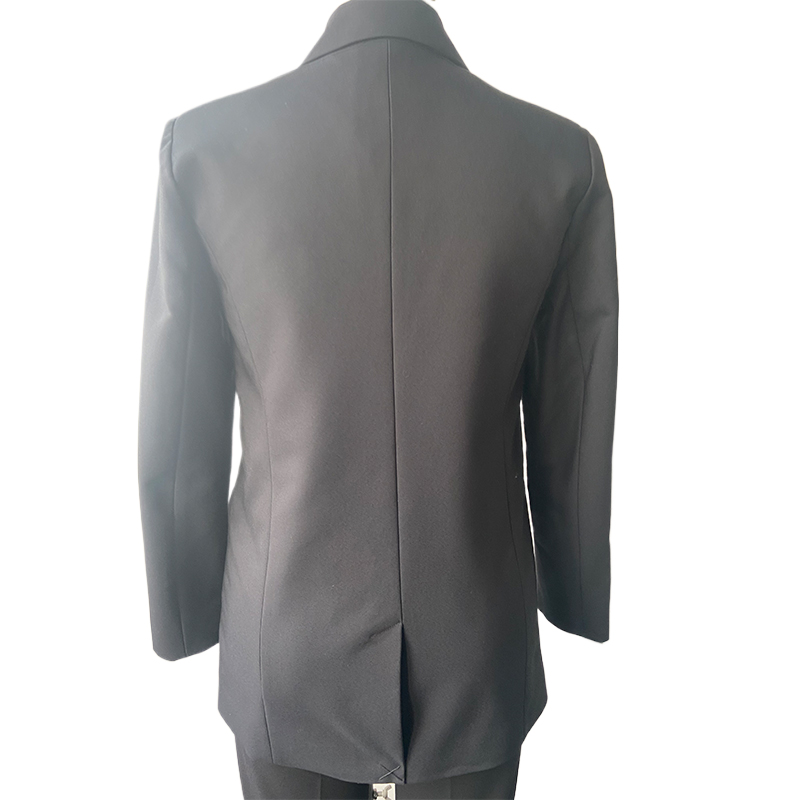 Cotton polyester blend tailered blazer