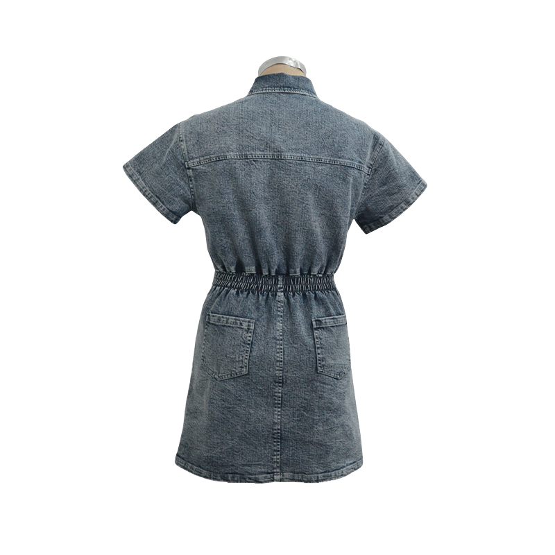 98%Cotton/2%Spandex Denim Dress